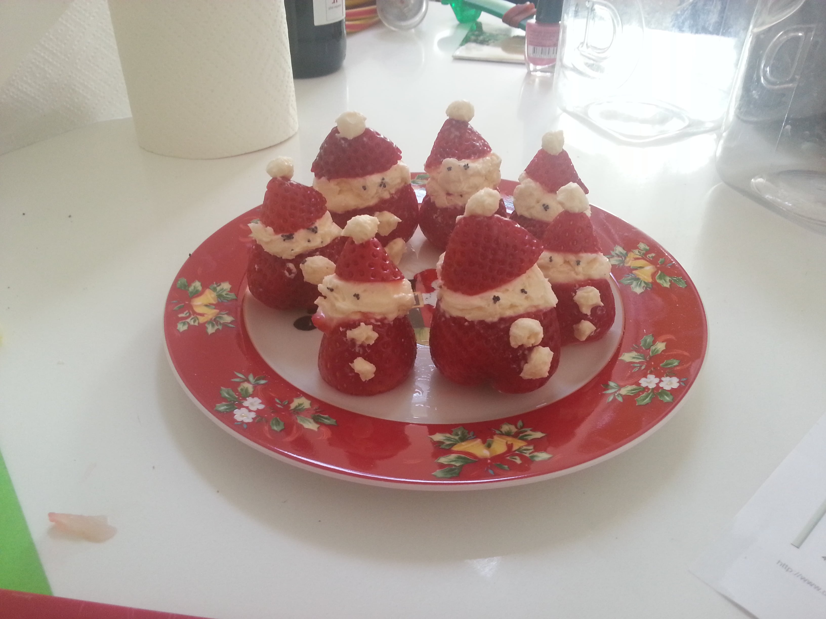 Strawberry Santas