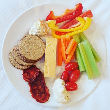 Mel's favourite 'homemade hotel dinner' while travelling!