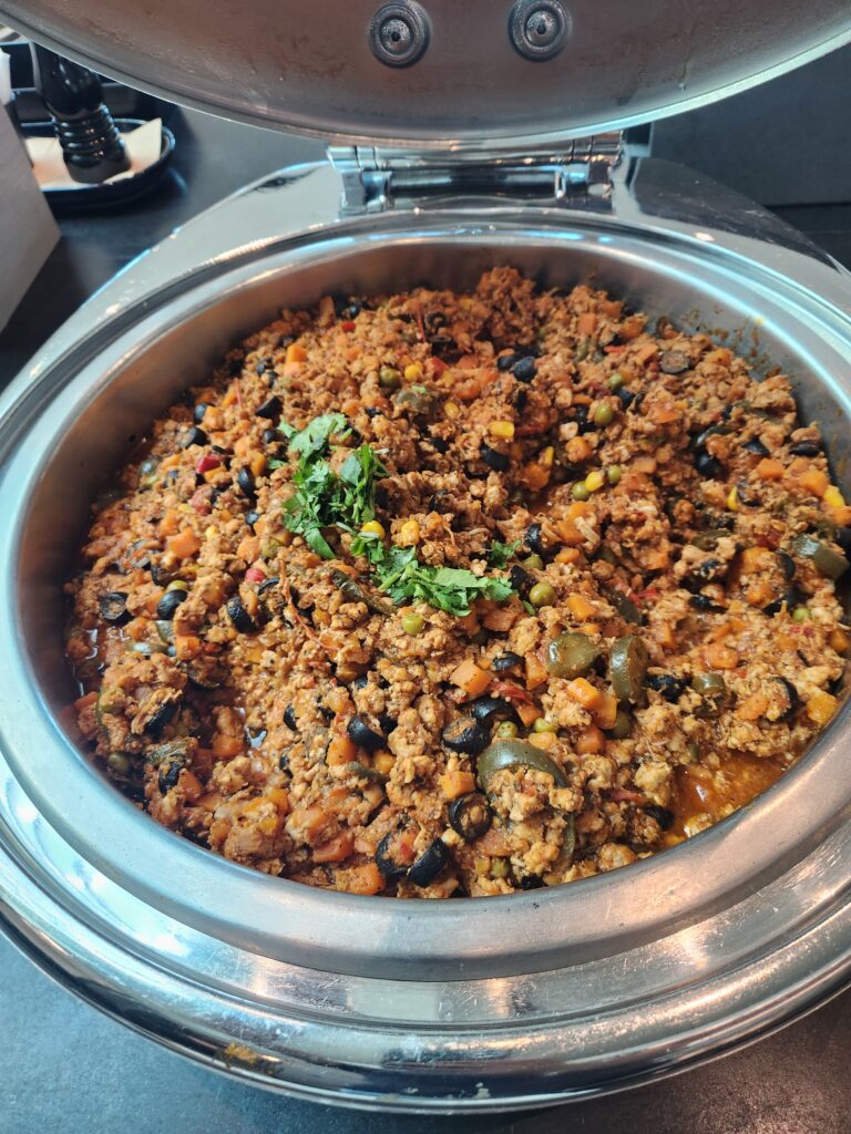 Qantas Business Lounge Melbourne Domestic Food and Nutrition Review (updated 2024) - Qantas Business Lounge Melbourne domestic Pork and beans Qantas business lounge melbourne domestic