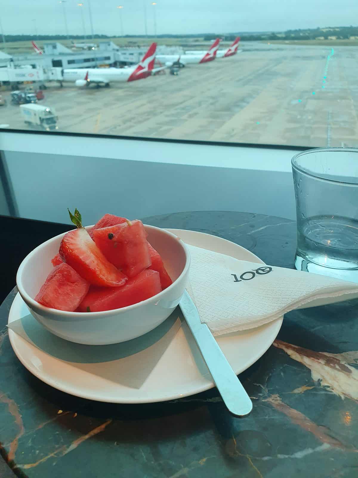 Qantas Business Lounge Melbourne domestic