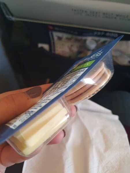 Why you should rethink snacks on planes. - snacks