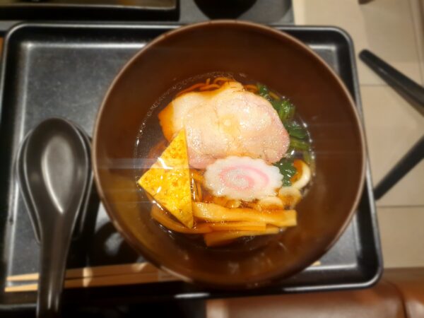 Ramen Japan Airlines First Class Lounge