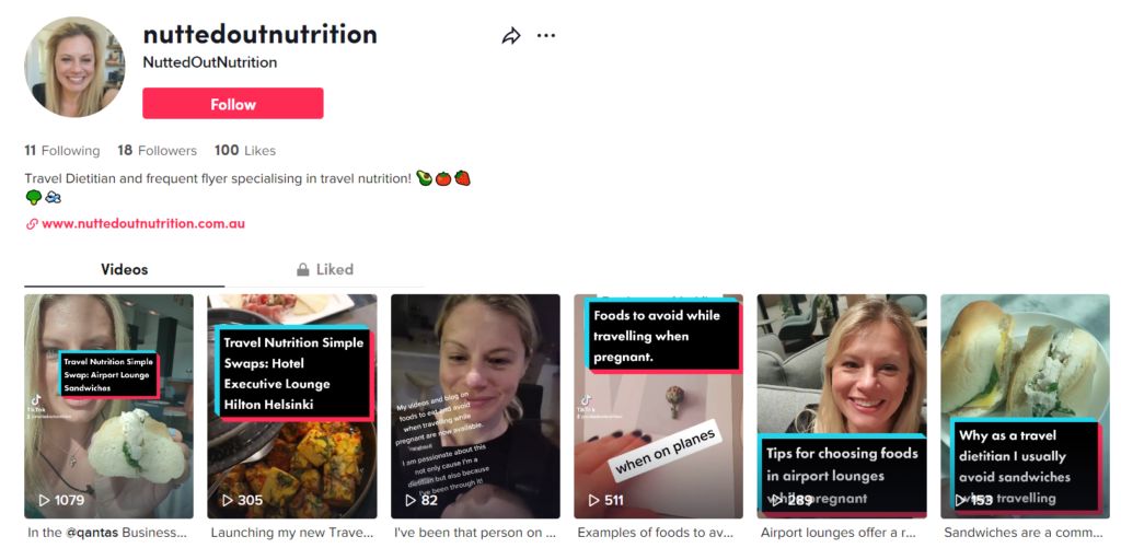 Travel nutrition information is always at your fingertips! - travel nutrition Travel nutrition