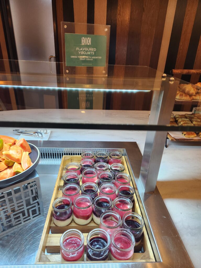 Yogurts Fiji Airways Premier Lounge 2025
