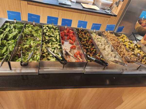 KLM Crown Lounge Schiphol Amsterdam (Schengen) Food and Nutrition Review - KLM Crown Lounge Schiphol