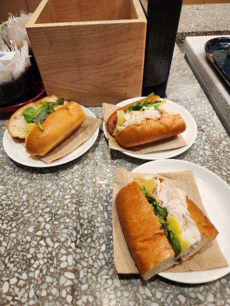 Qantas Club Melbourne Food and Nutrition Review (updated 2023) - Qantas club melbourne turkey sandwiches qantas club melbourne