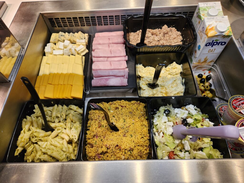 Salad bar Aspire Lounge Cork