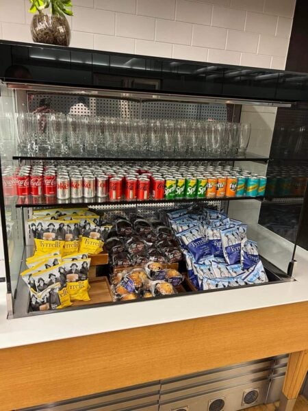 Crisps British Airways Galleries First Lounge T5