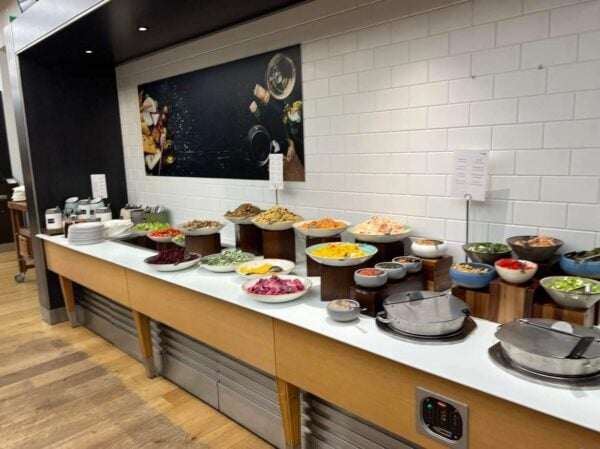 British Airways Galleries First Lounge T5 Heathrow Food and Nutrition Review - British Airways Galleries First Lounge T5