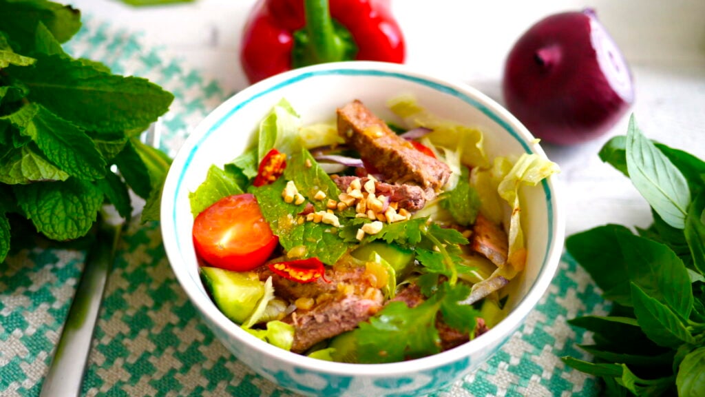 Salads of the World: Thai Beef Salad - Thai Beef Salad