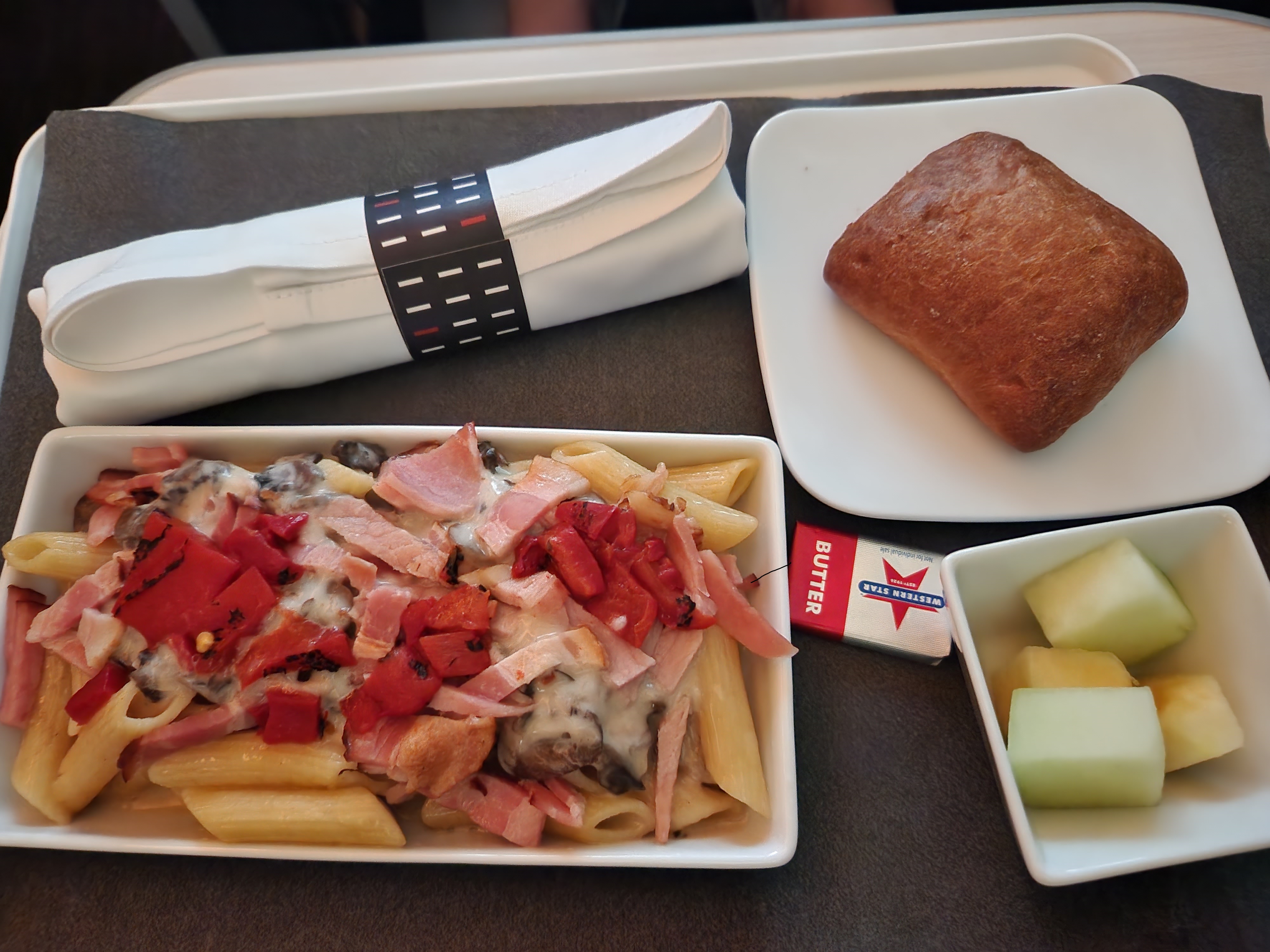 Japan airlines business class food
