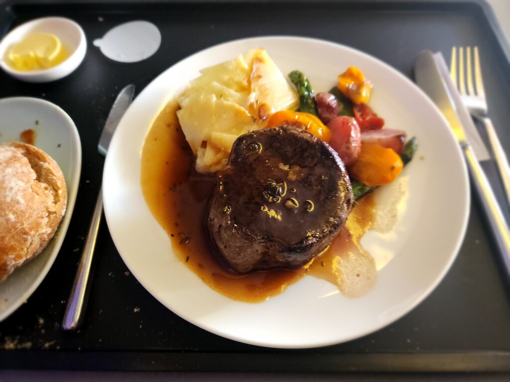 What's the best business class food when flying between Australia and Asia? - best business class food