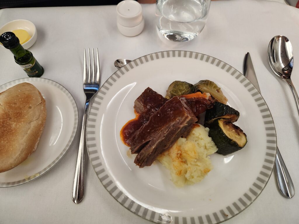 What's the best business class food when flying between Australia and Asia? - best business class food