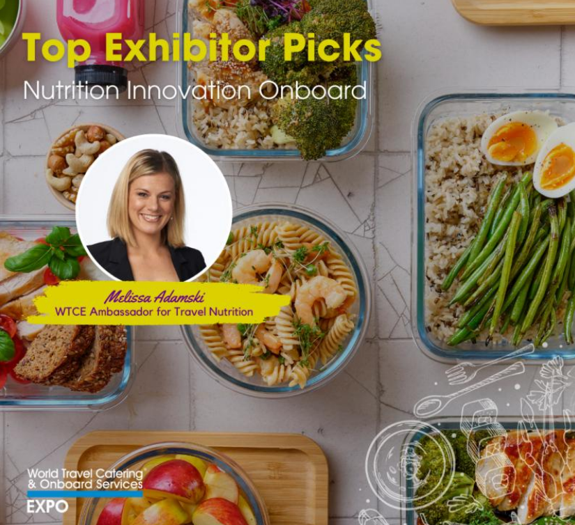 onboard nutritious food WTCE 2024 Melissa Adamski