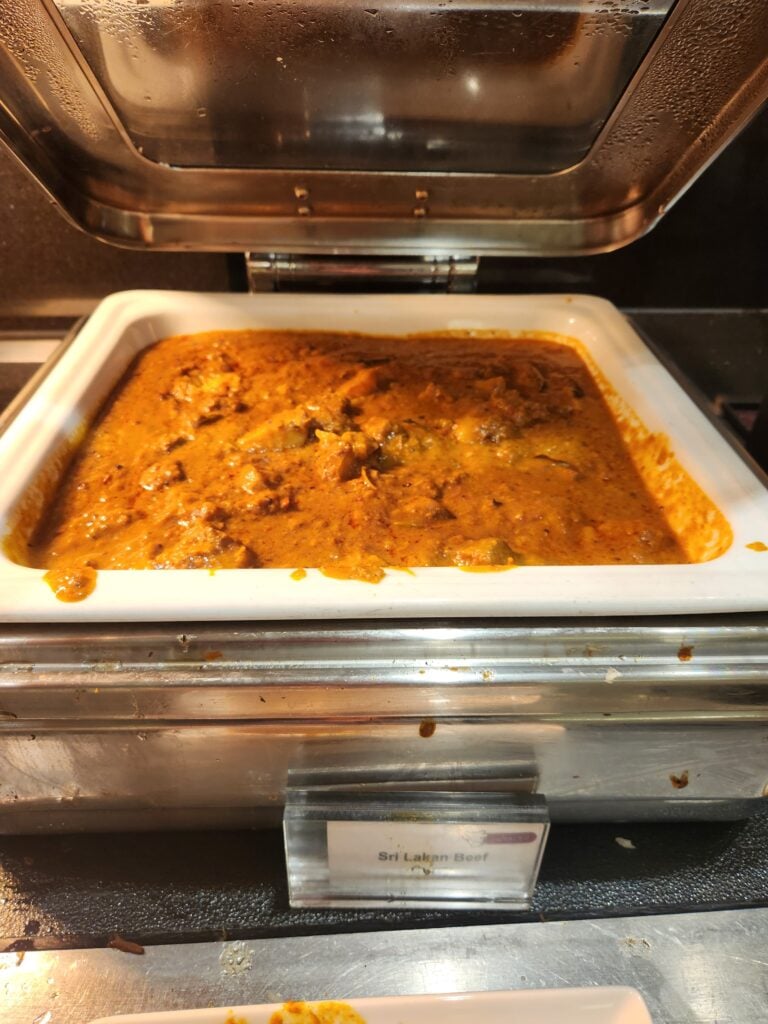 Marhaba Lounge Melbourne Food and Nutrition Review - Marhaba Lounge Melbourne food Sri Lanken curry Marhaba lounge Melbourne food