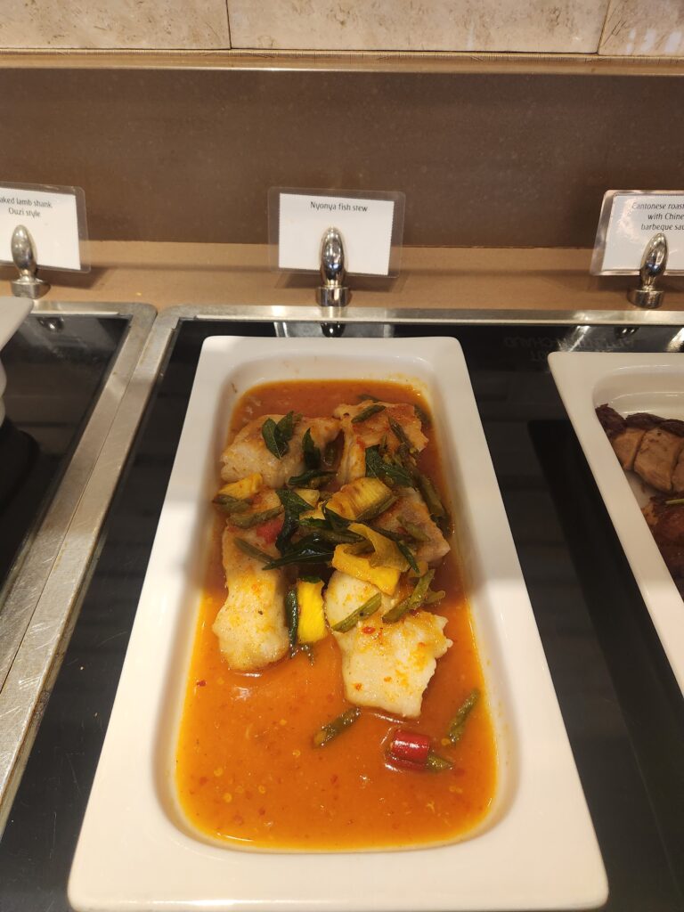 Emirates Lounge Singapore Food and Nutrition Review - Emirates Lounge Singapore food