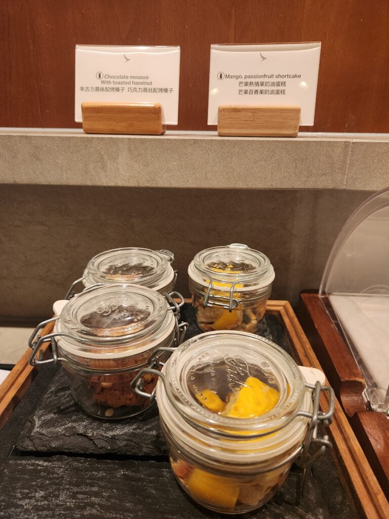 Cathay Pacific The Pier First Lounge Food and Nutrition Review - Hong Kong - The Pier First Lounge food Cathay Pacific The Pier First Lounge Food and Nutrition Review - Hong Kong - The Pier First Lounge food